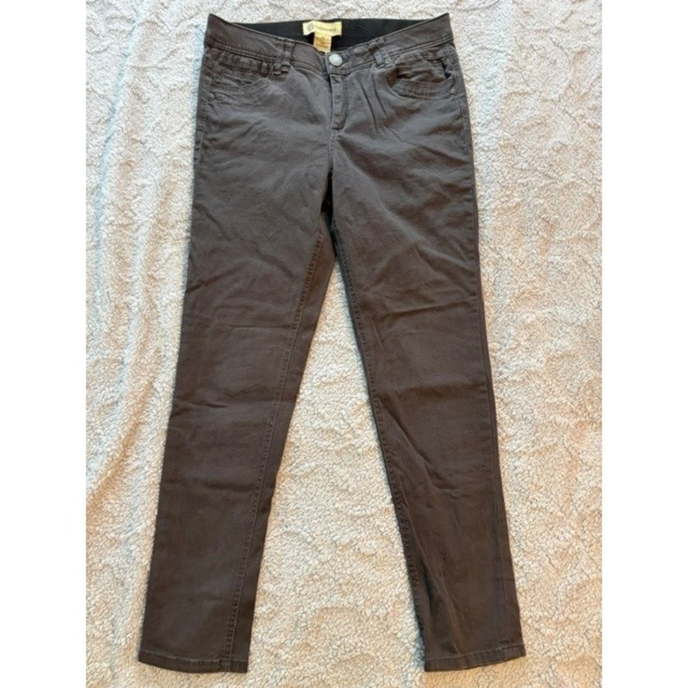 Women s Steel Gray Ab Technology Democracy Skinny Jeans Size 10/28